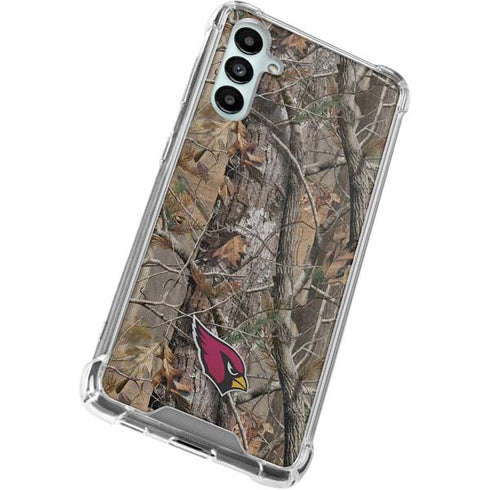 NFL Arizona Cardinals Realtree AP Camo Galaxy A15 5G Clear Case
